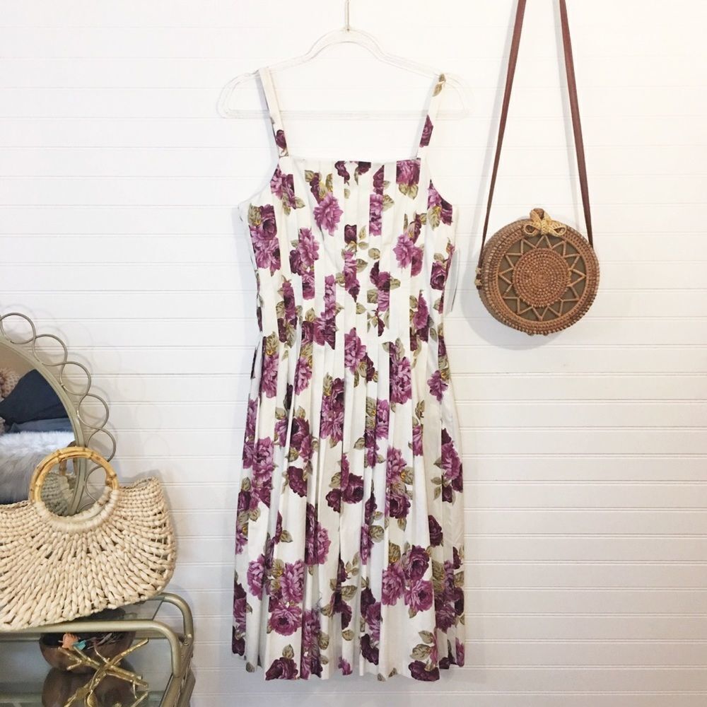 Antonio Melani Lavender Fields Floral Dress​ NWT Size 4
Cottagecore French Girl